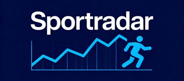 Sportradar数据服务商Logo，国际知名体育数据和分析解决方案供应商